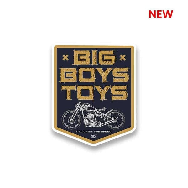 Big Boys Toys Sticker