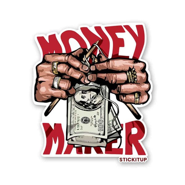 Money Maker Sticker