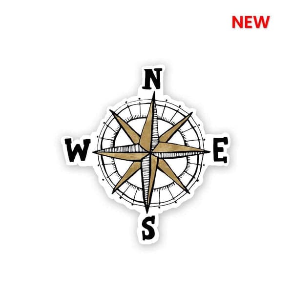 Compass V2 Sticker